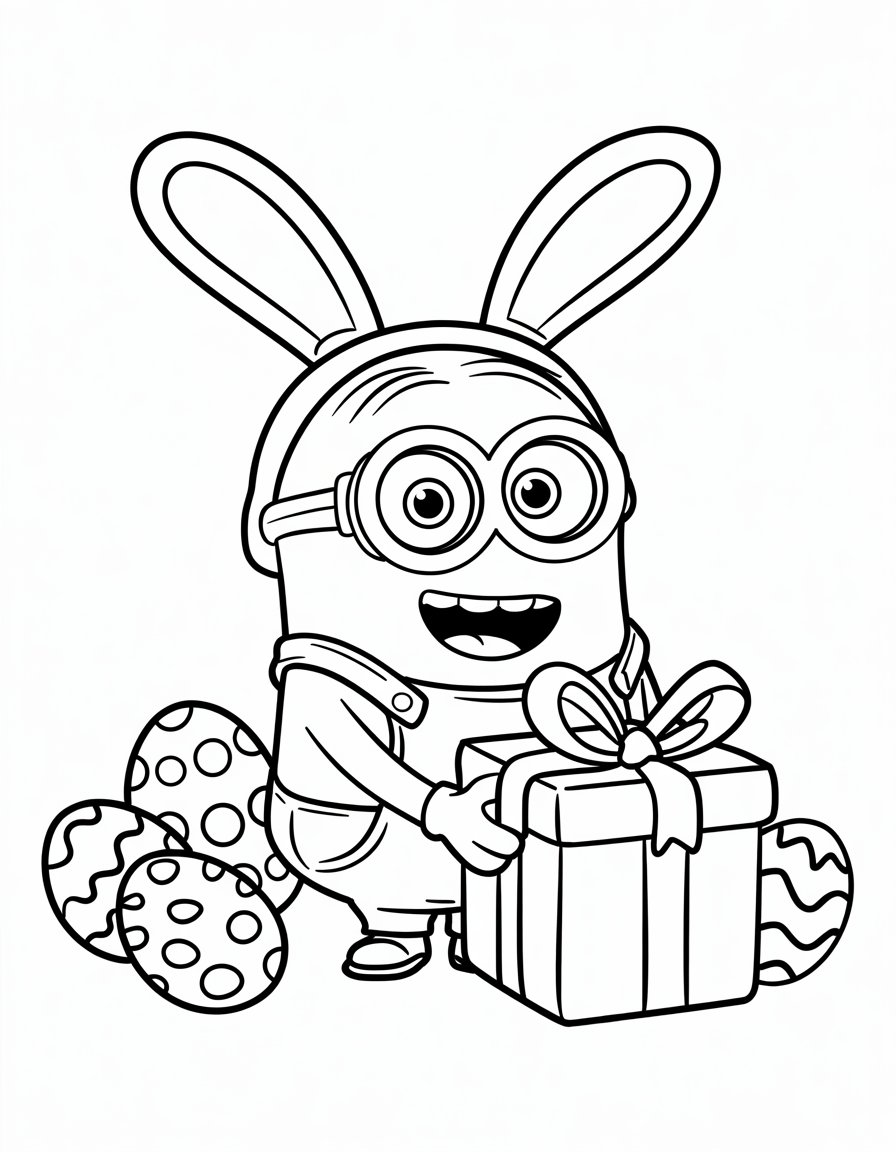 Minion Easter Helper